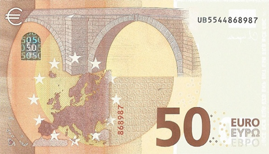 PN29UB European Union - 50 Euro (2017-Lagarde)